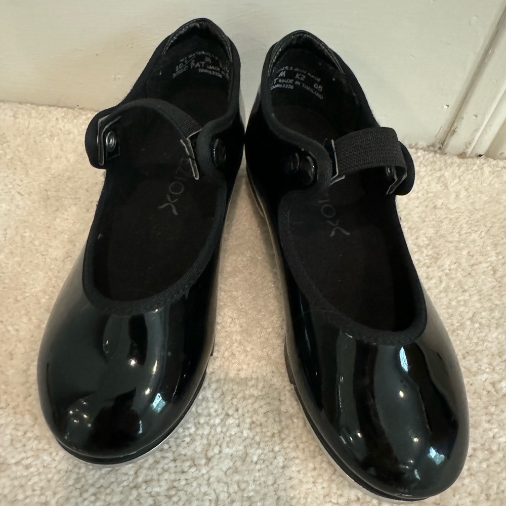 Black Capezio Tap Shoes